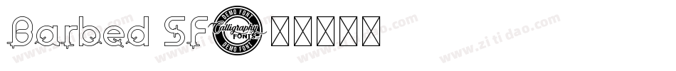 Barbed SF字体转换